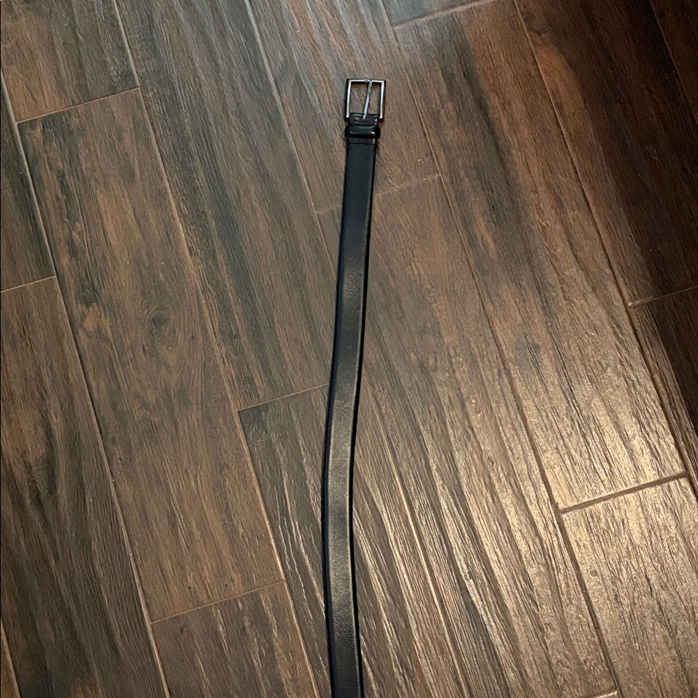 Men's Tommy Bahama Black Leather Belt 36”